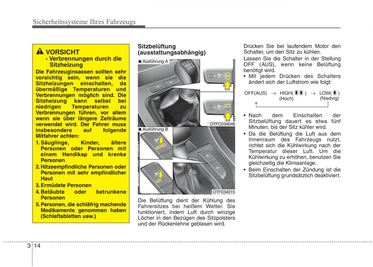 Kia Optima III 3 Handbuch / page 34