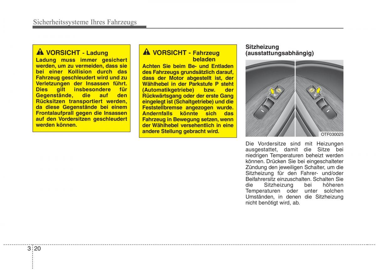 Kia Optima III 3 Handbuch / page 40