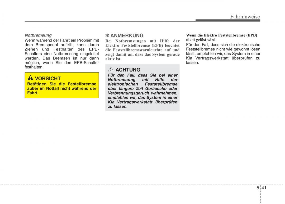 Kia Optima III 3 Handbuch / page 446