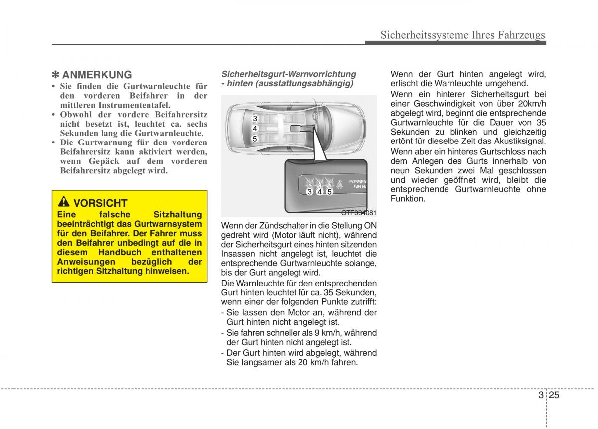 Kia Optima III 3 Handbuch / page 45