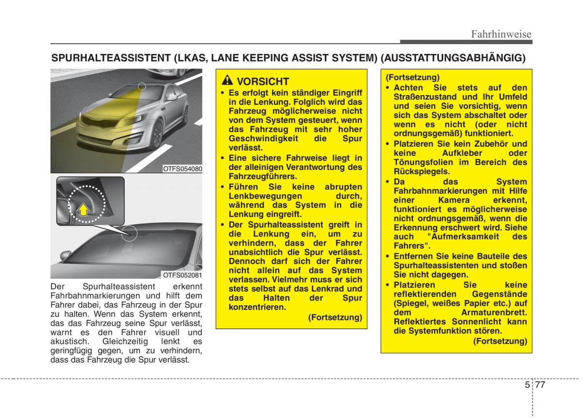 Kia Optima III 3 Handbuch / page 482