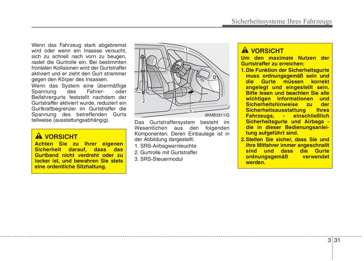 Kia Optima III 3 Handbuch / page 51