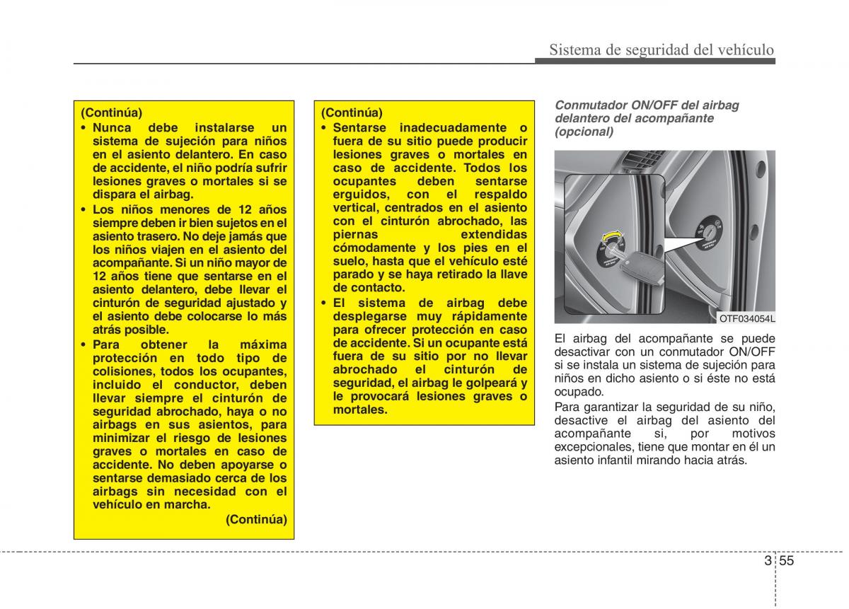 Kia Optima III 3 manual del propietario / page 72