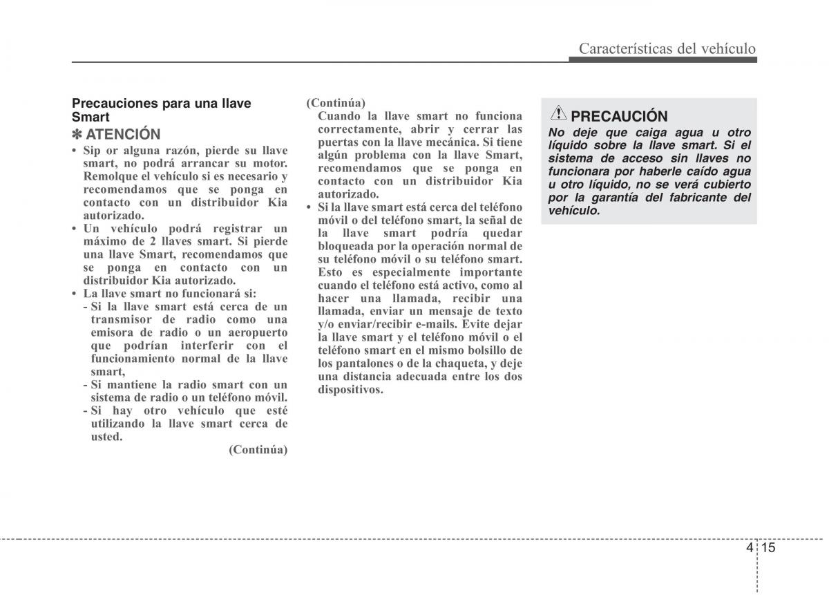 Kia Optima III 3 manual del propietario / page 100