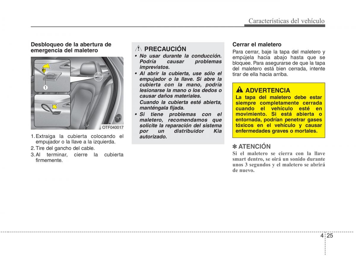 Kia Optima III 3 manual del propietario / page 110