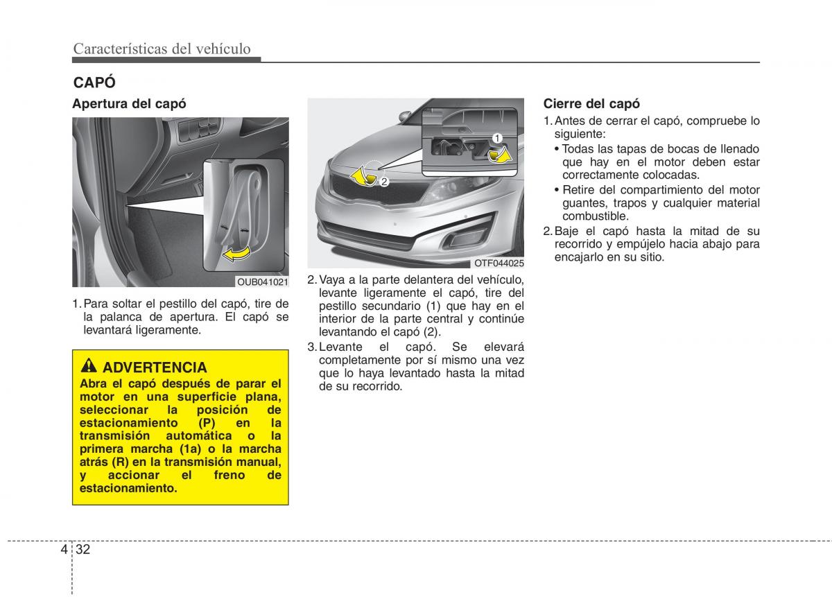 Kia Optima III 3 manual del propietario / page 117