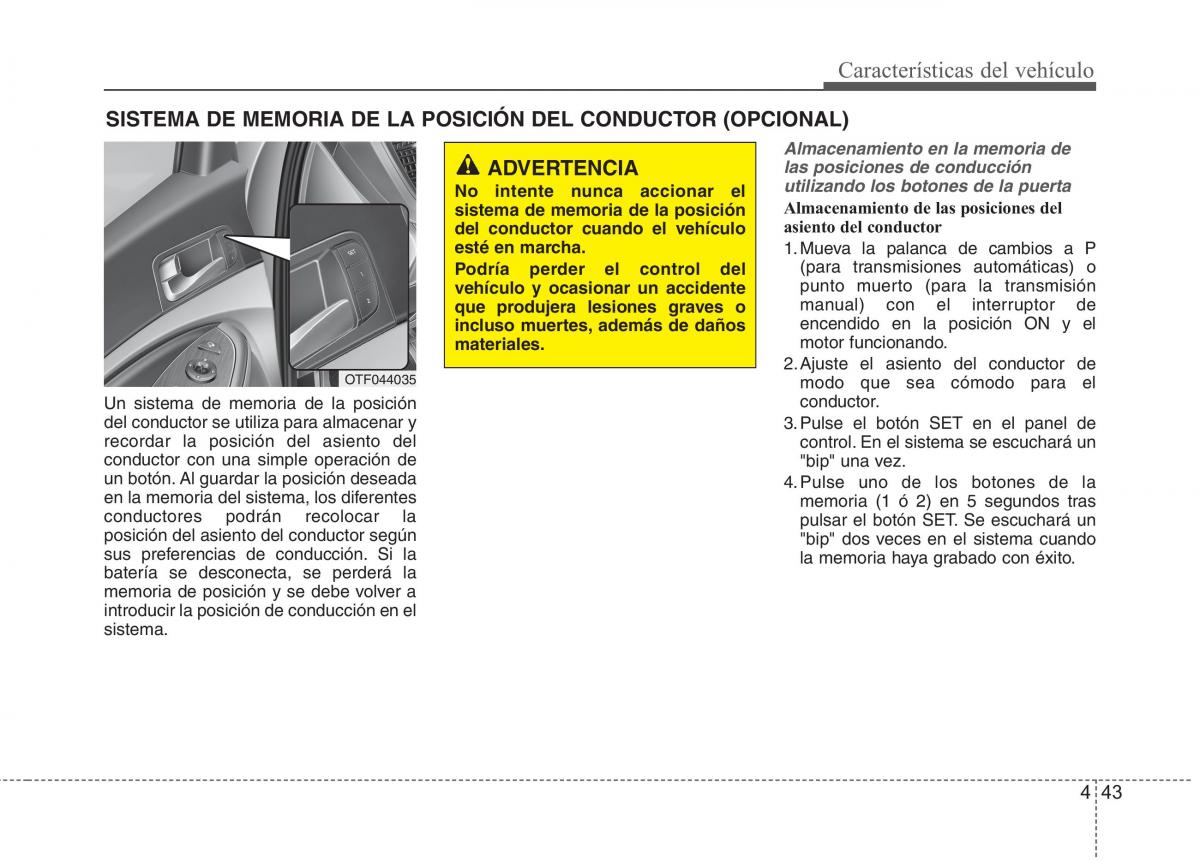 Kia Optima III 3 manual del propietario / page 128