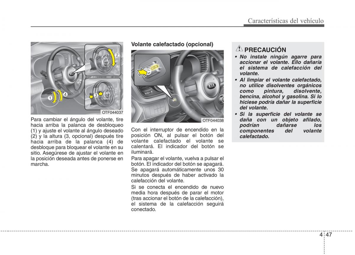 Kia Optima III 3 manual del propietario / page 132