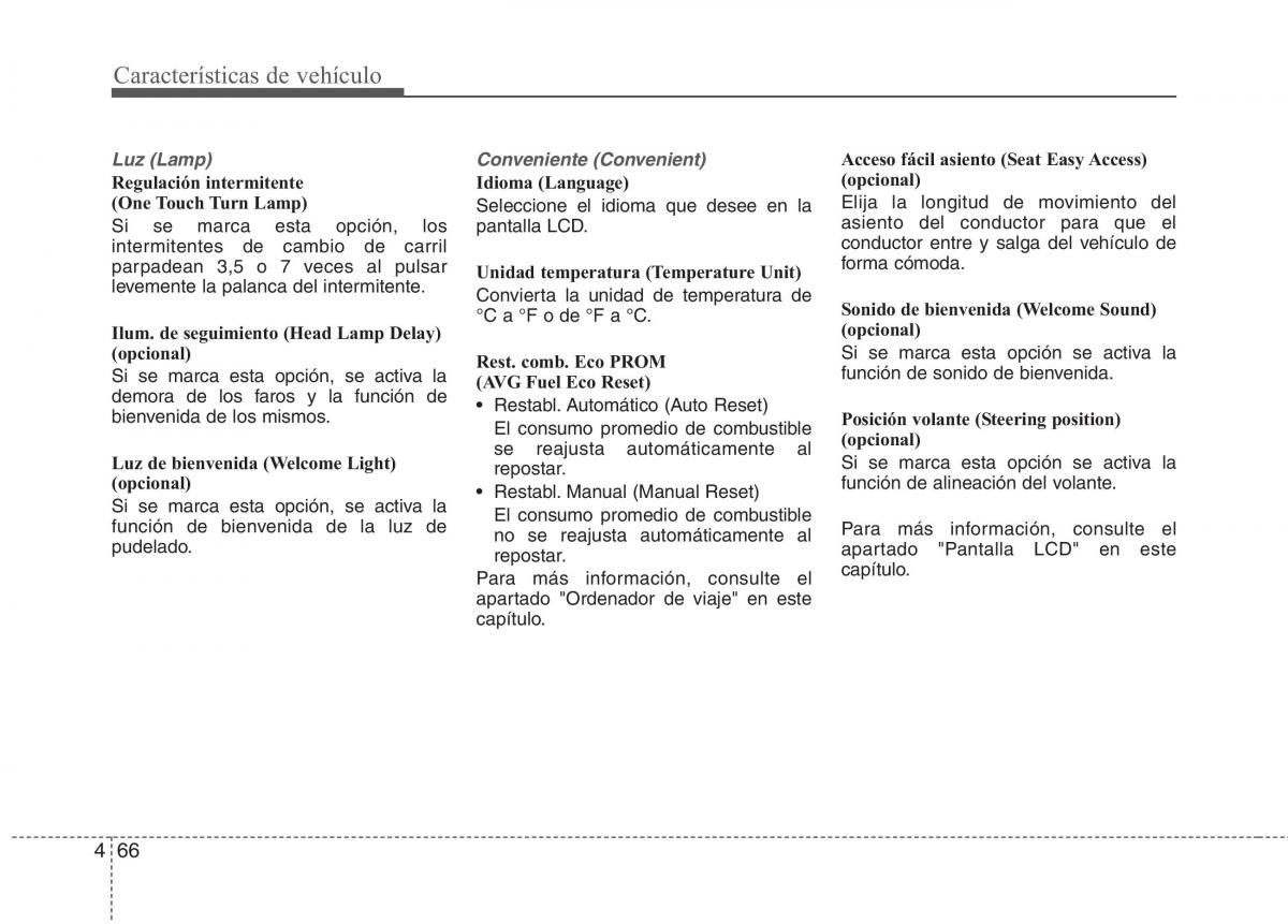 Kia Optima III 3 manual del propietario / page 151