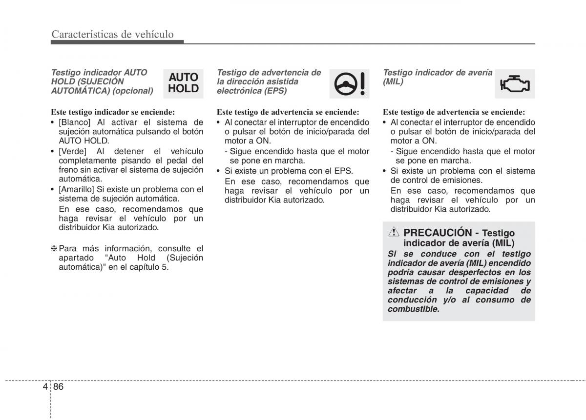 Kia Optima III 3 manual del propietario / page 171