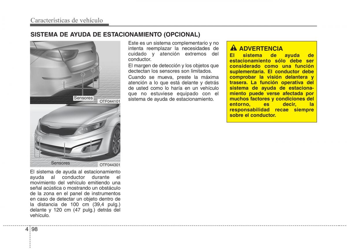 Kia Optima III 3 manual del propietario / page 183