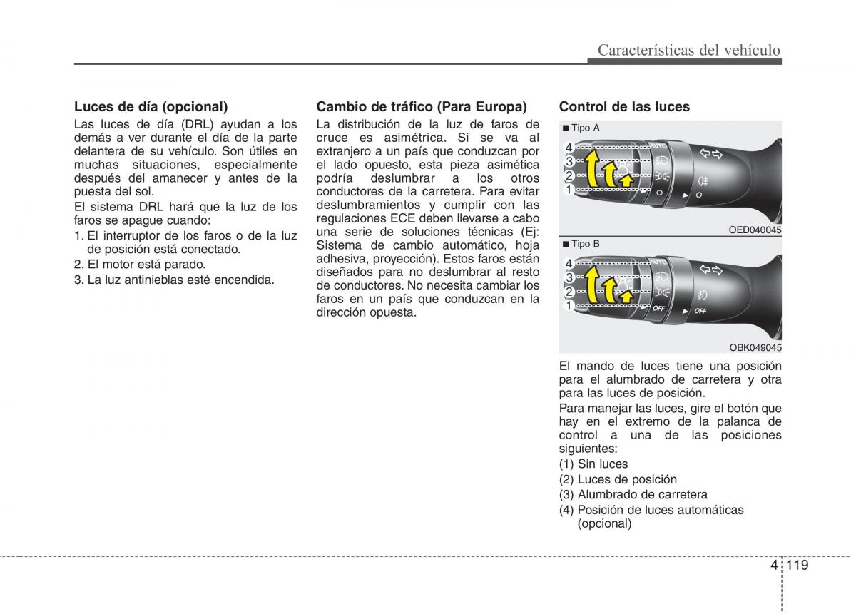 Kia Optima III 3 manual del propietario / page 204