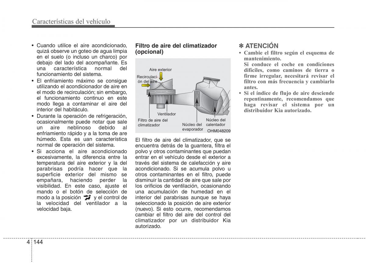 Kia Optima III 3 manual del propietario / page 229