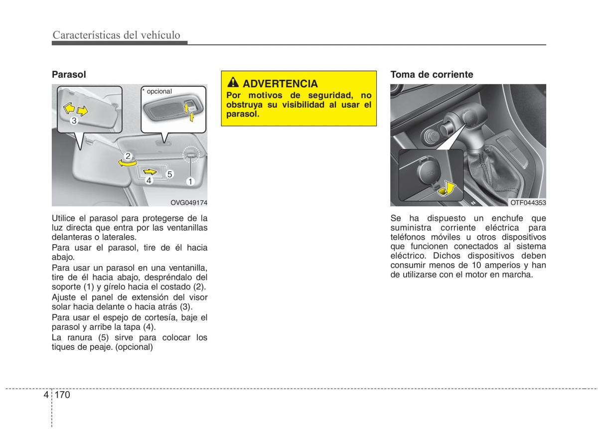 Kia Optima III 3 manual del propietario / page 255