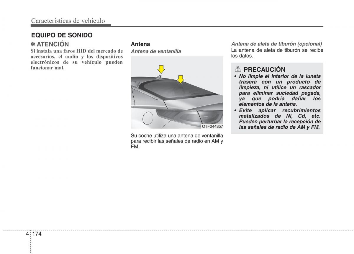 Kia Optima III 3 manual del propietario / page 259