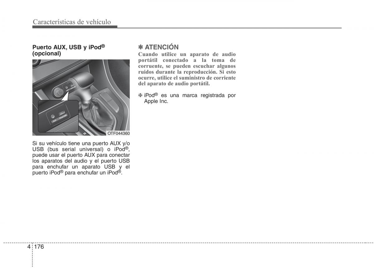 Kia Optima III 3 manual del propietario / page 261