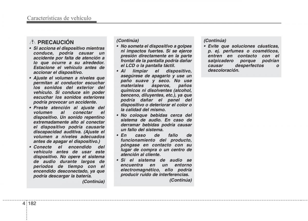 Kia Optima III 3 manual del propietario / page 267