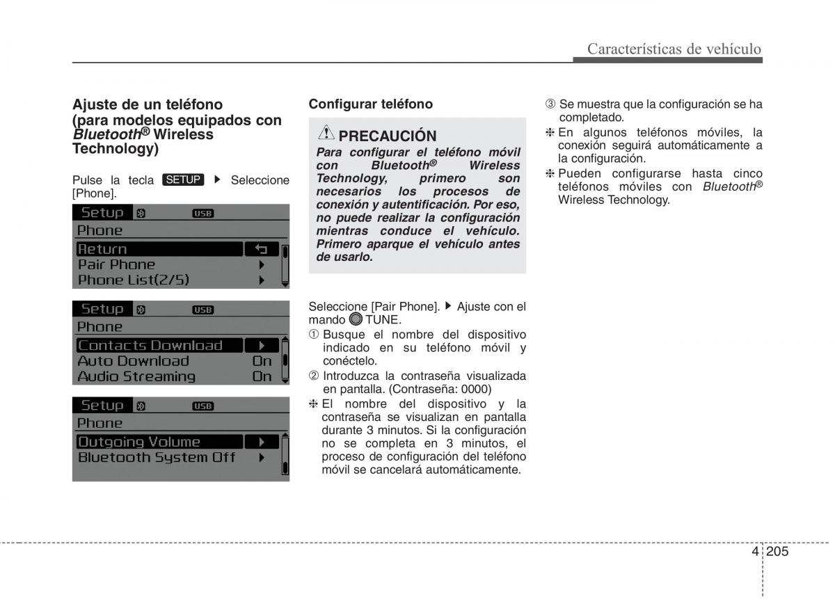 Kia Optima III 3 manual del propietario / page 290