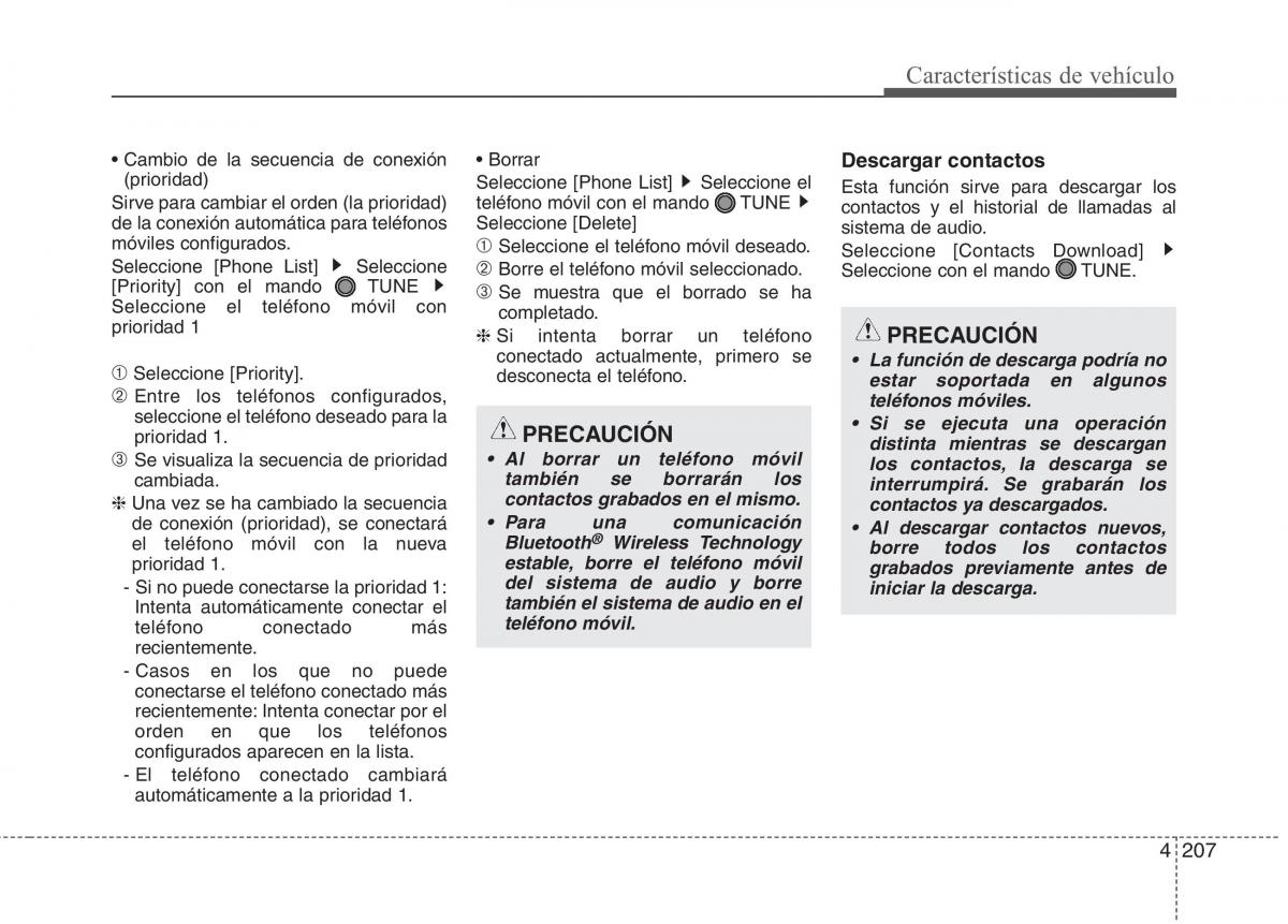 Kia Optima III 3 manual del propietario / page 292