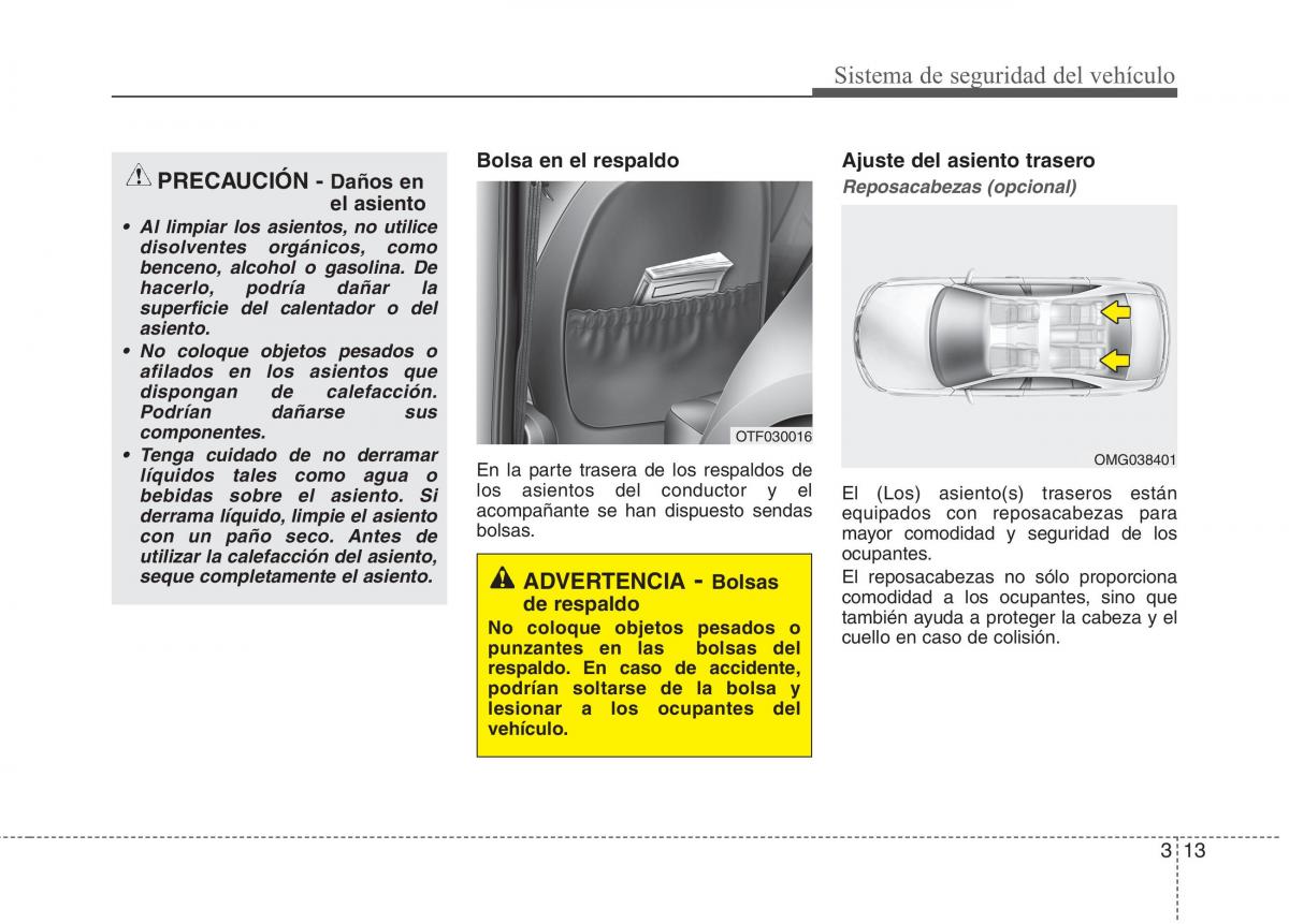 Kia Optima III 3 manual del propietario / page 30