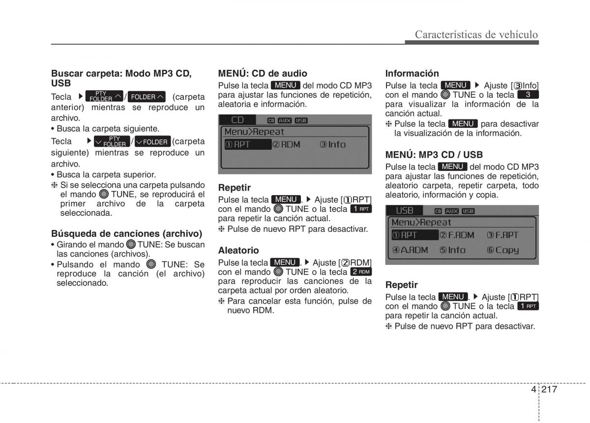 Kia Optima III 3 manual del propietario / page 302