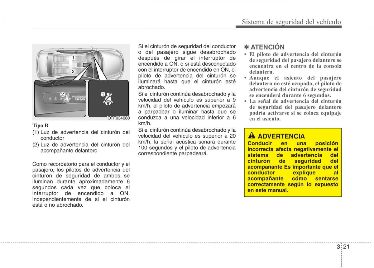 Kia Optima III 3 manual del propietario / page 38