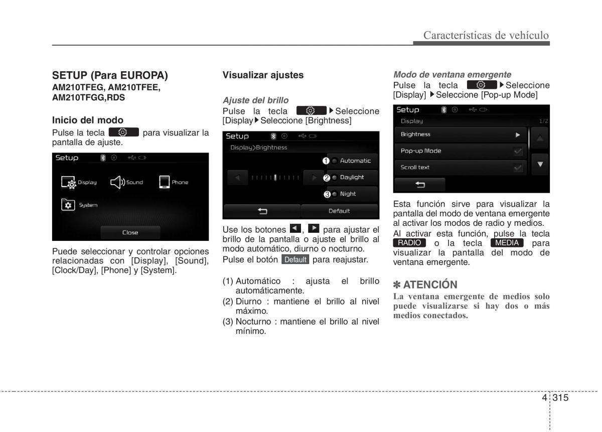 Kia Optima III 3 manual del propietario / page 400