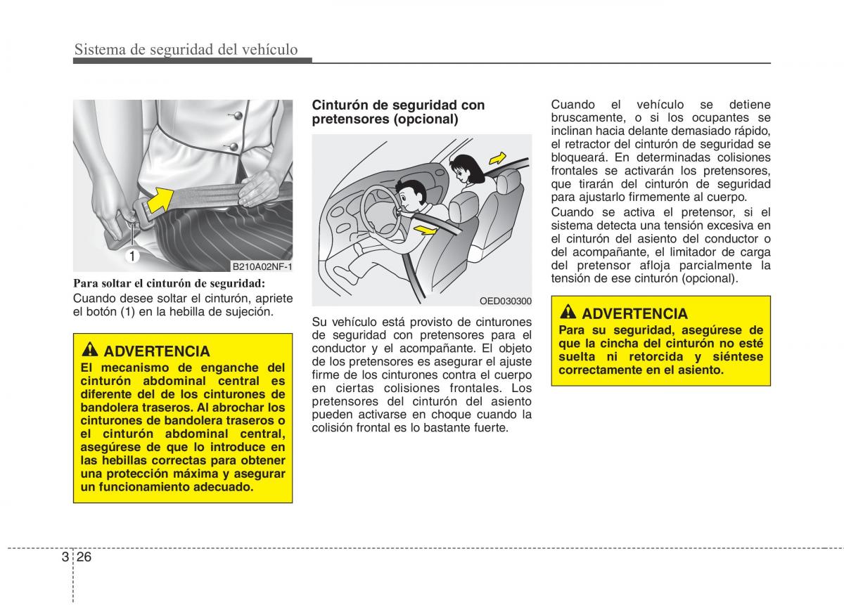 Kia Optima III 3 manual del propietario / page 43