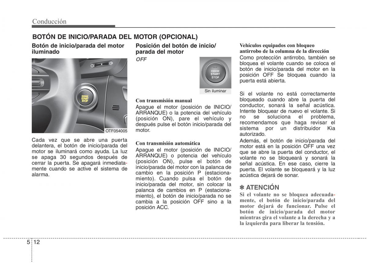 Kia Optima III 3 manual del propietario / page 430