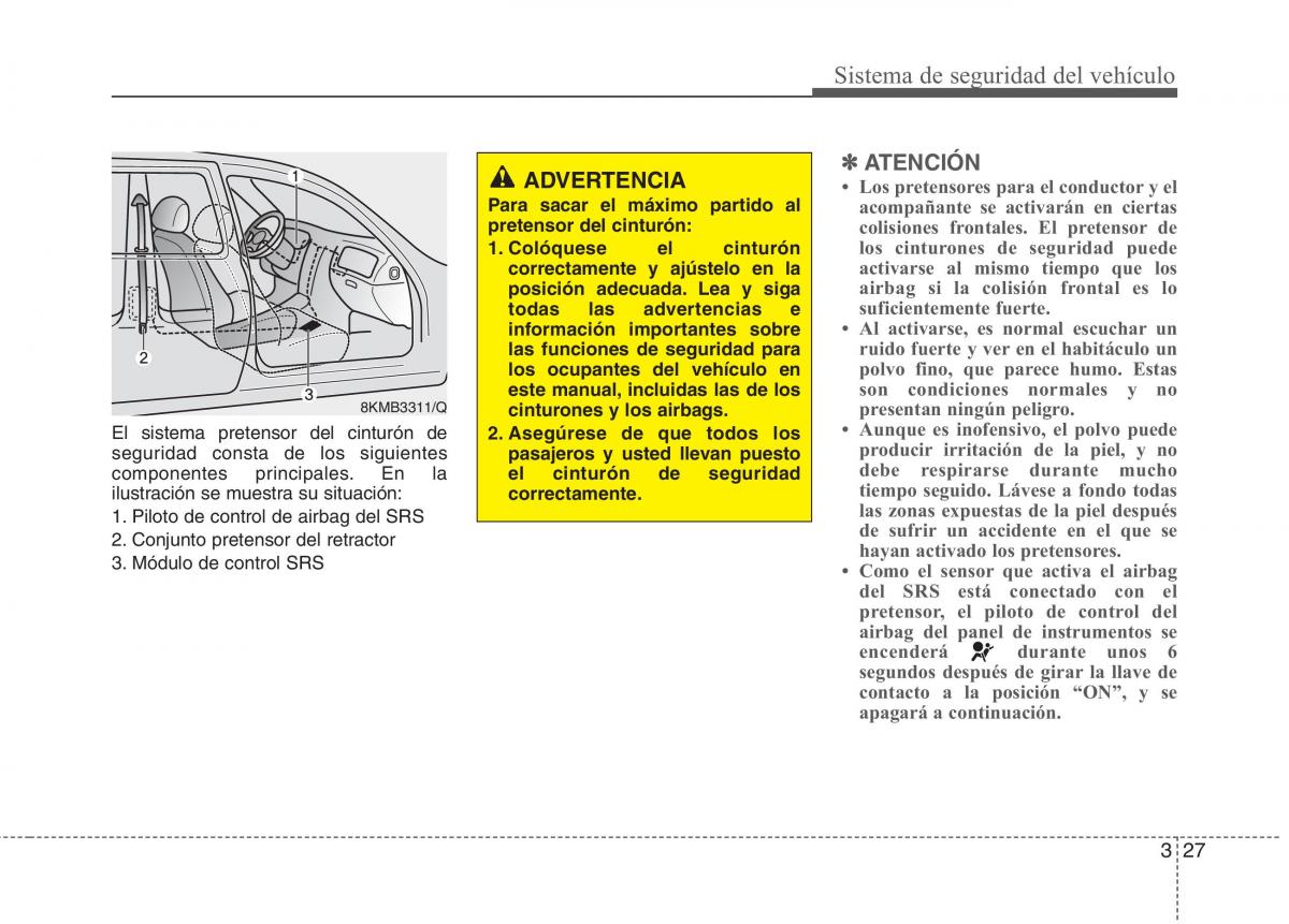 Kia Optima III 3 manual del propietario / page 44