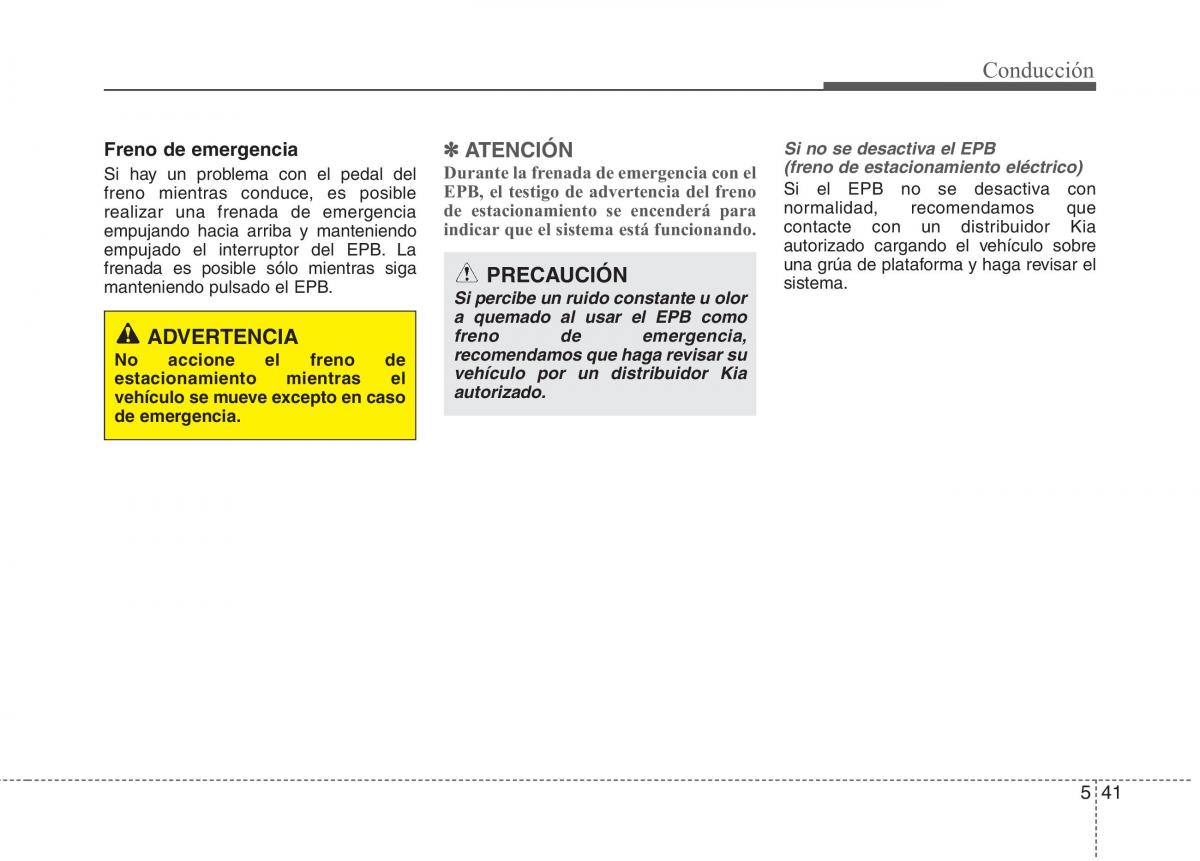 Kia Optima III 3 manual del propietario / page 459