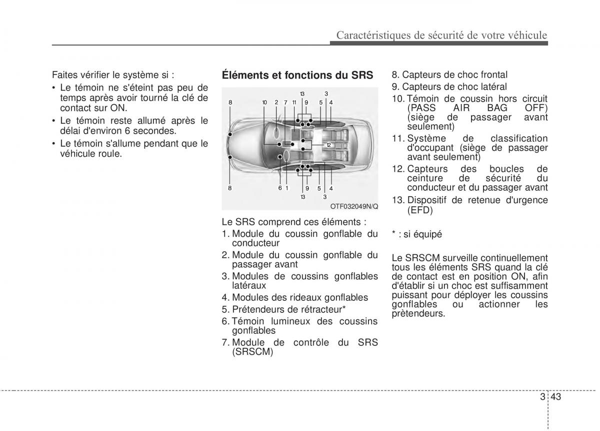 Kia Optima III 3 manuel du proprietaire / page 58