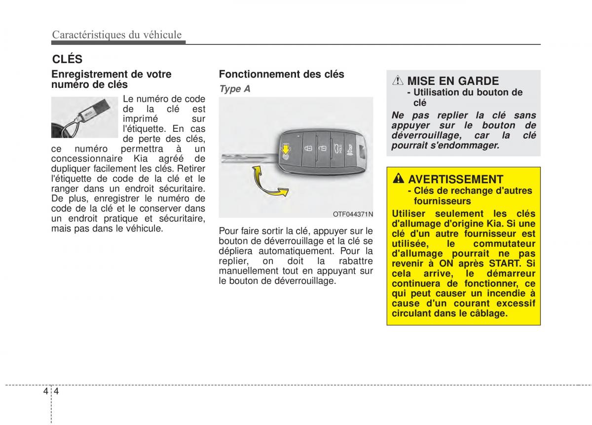 Kia Optima III 3 manuel du proprietaire / page 82