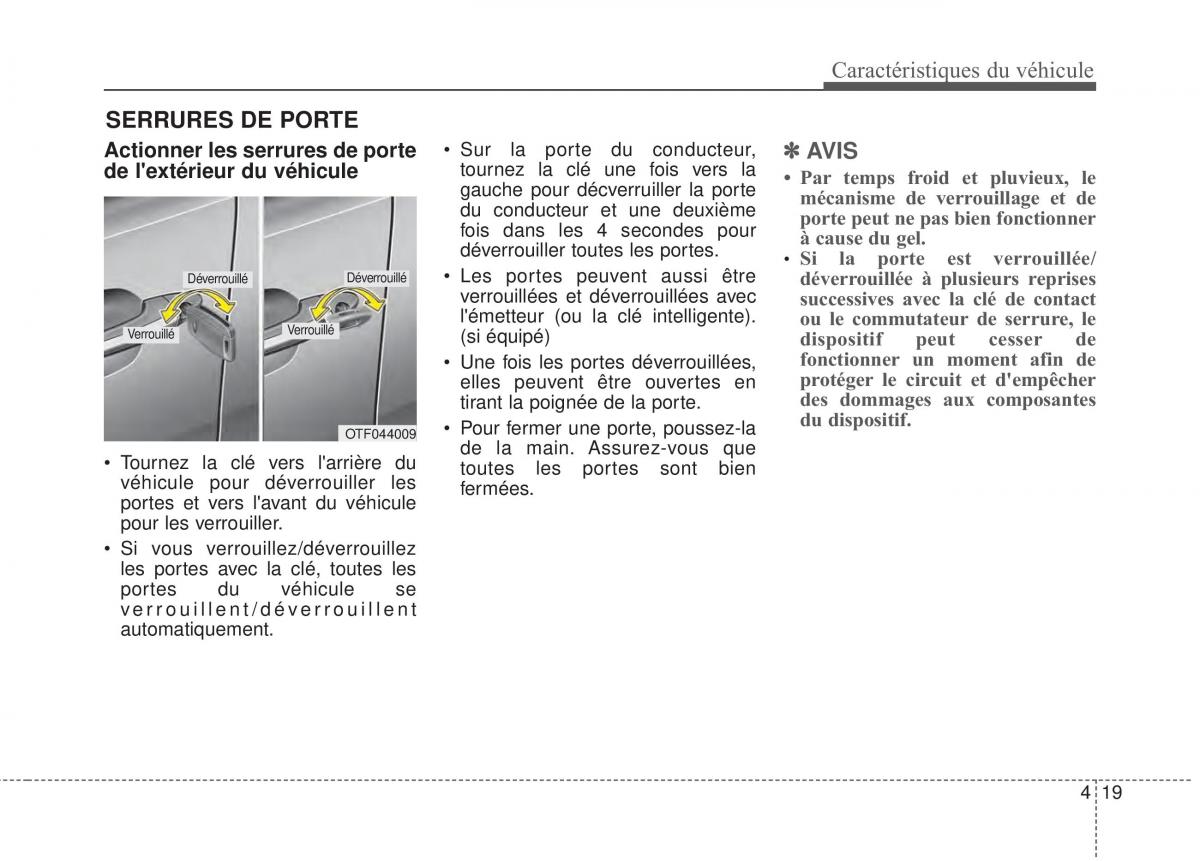 Kia Optima III 3 manuel du proprietaire / page 97