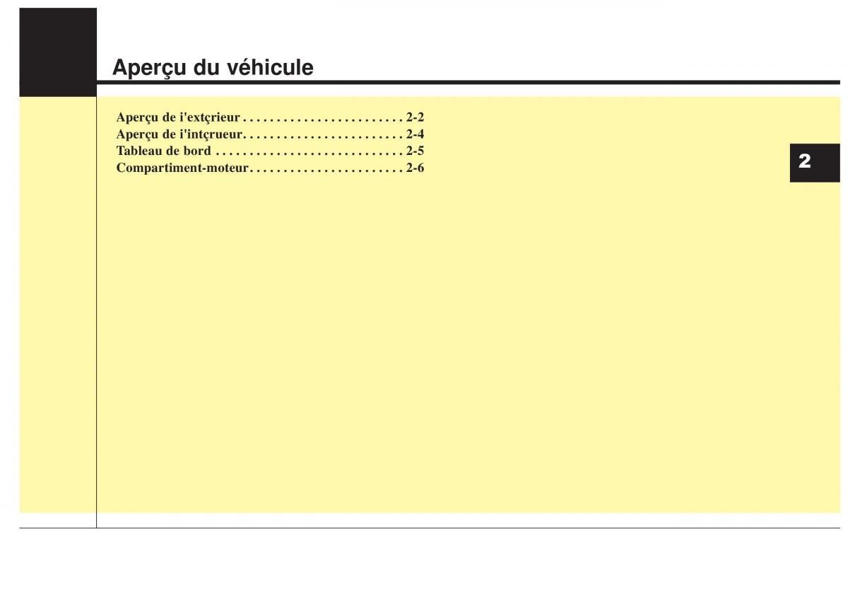 Kia Optima III 3 manuel du proprietaire / page 10