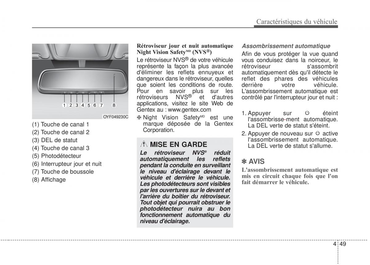 Kia Optima III 3 manuel du proprietaire / page 127