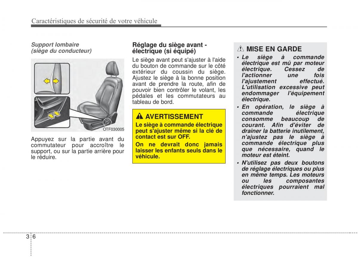 Kia Optima III 3 manuel du proprietaire / page 21