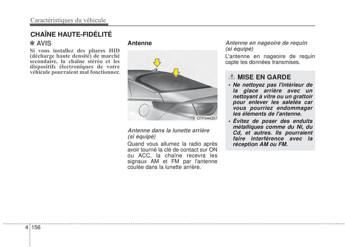 Kia Optima III 3 manuel du proprietaire / page 234