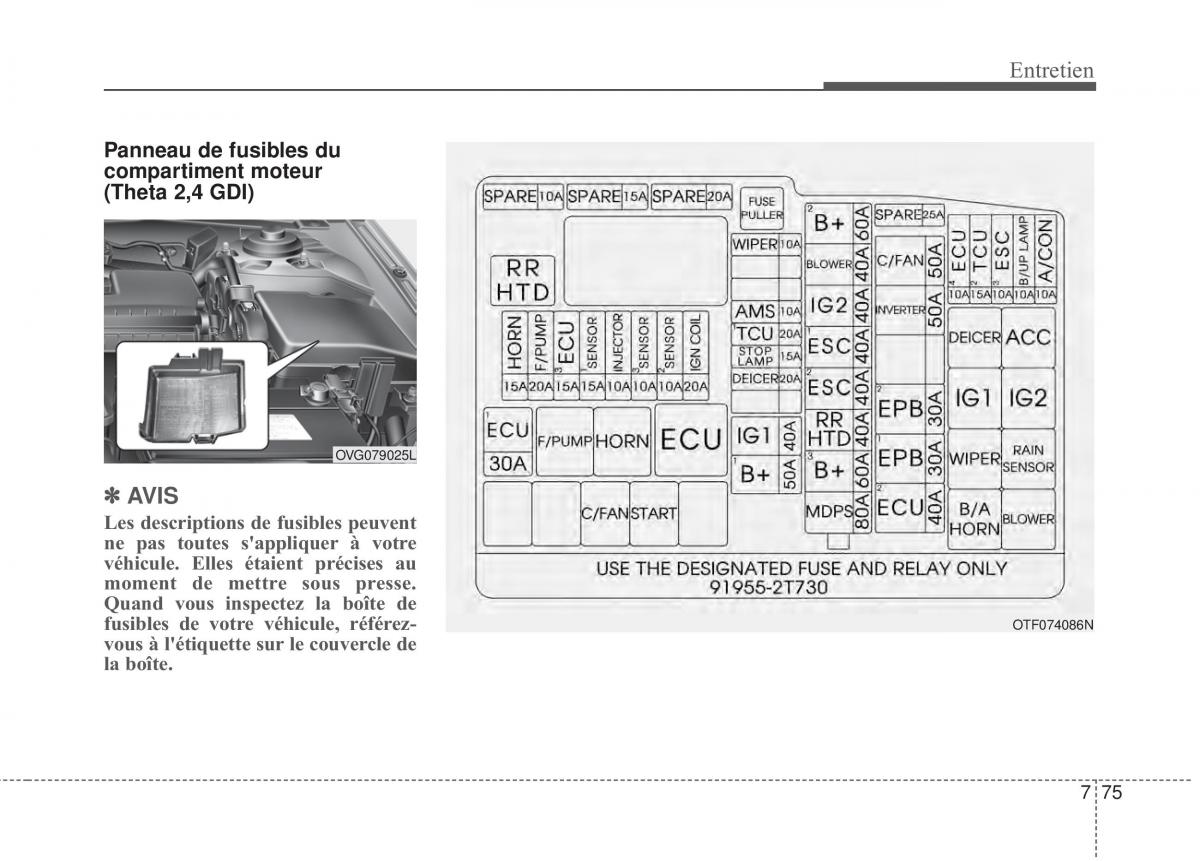 Kia Optima III 3 manuel du proprietaire / page 465