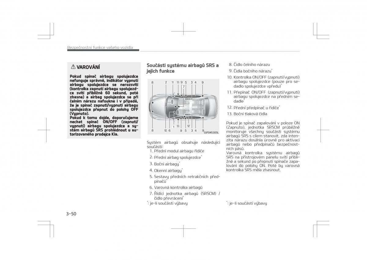 Kia Optima IV 4 navod k obsludze / page 72