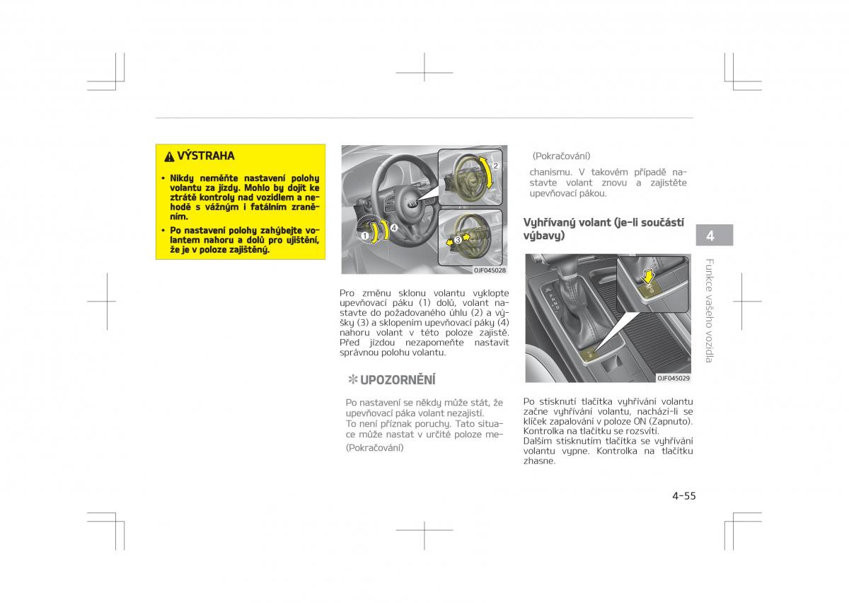 Kia Optima IV 4 navod k obsludze / page 145