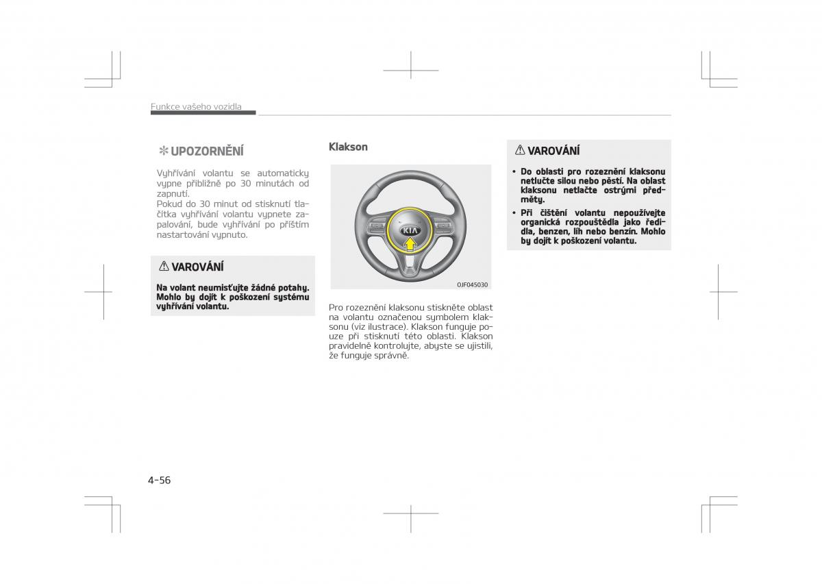 Kia Optima IV 4 navod k obsludze / page 146