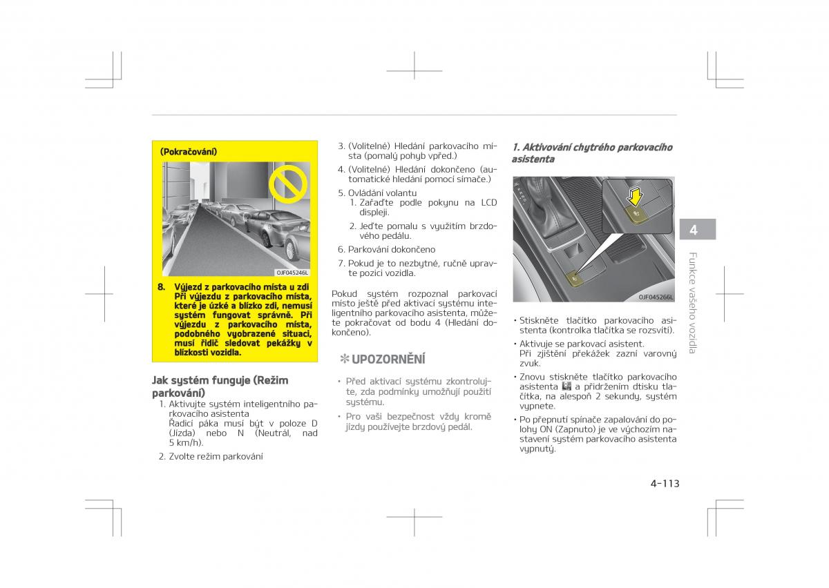 Kia Optima IV 4 navod k obsludze / page 203