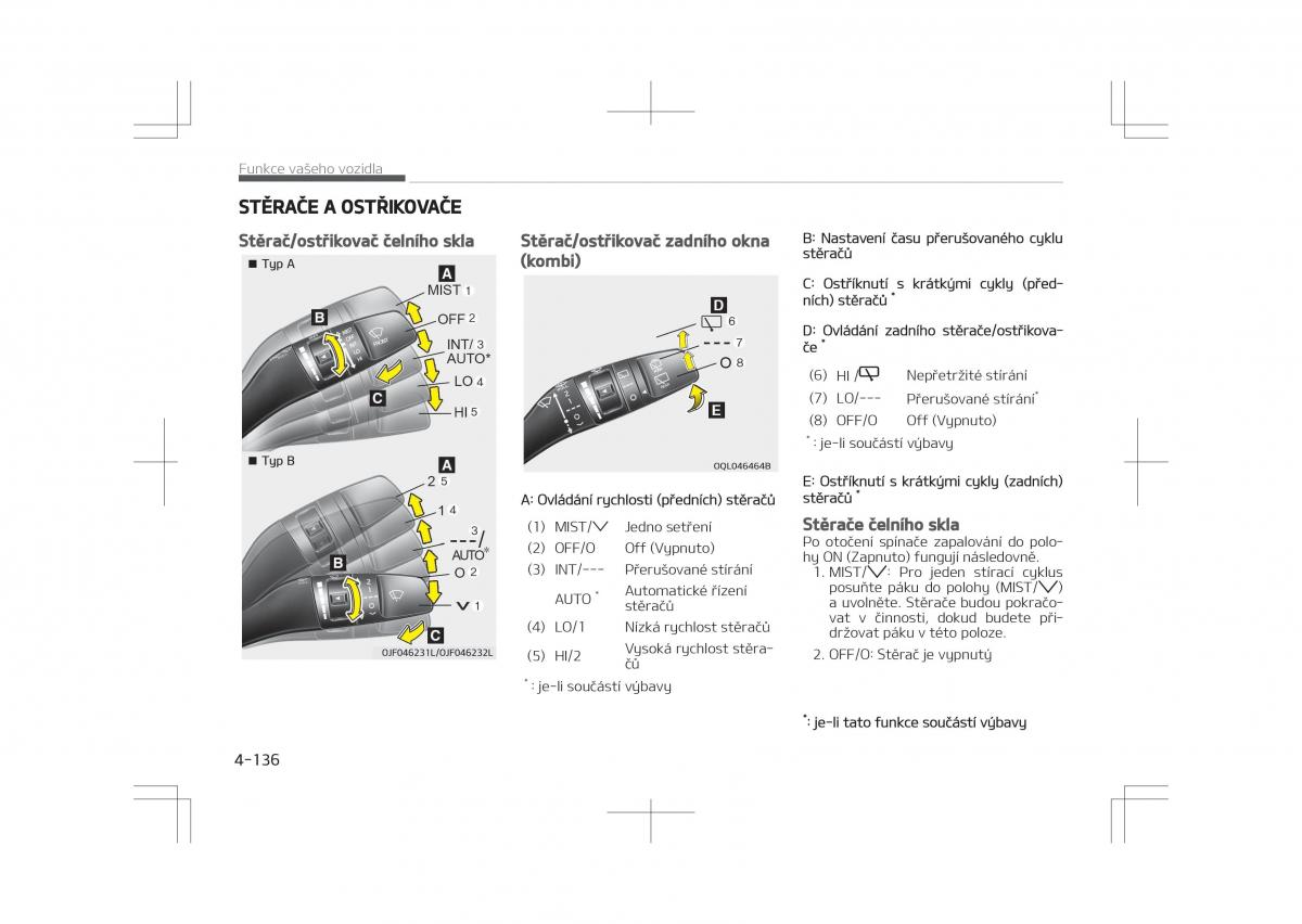 Kia Optima IV 4 navod k obsludze / page 226