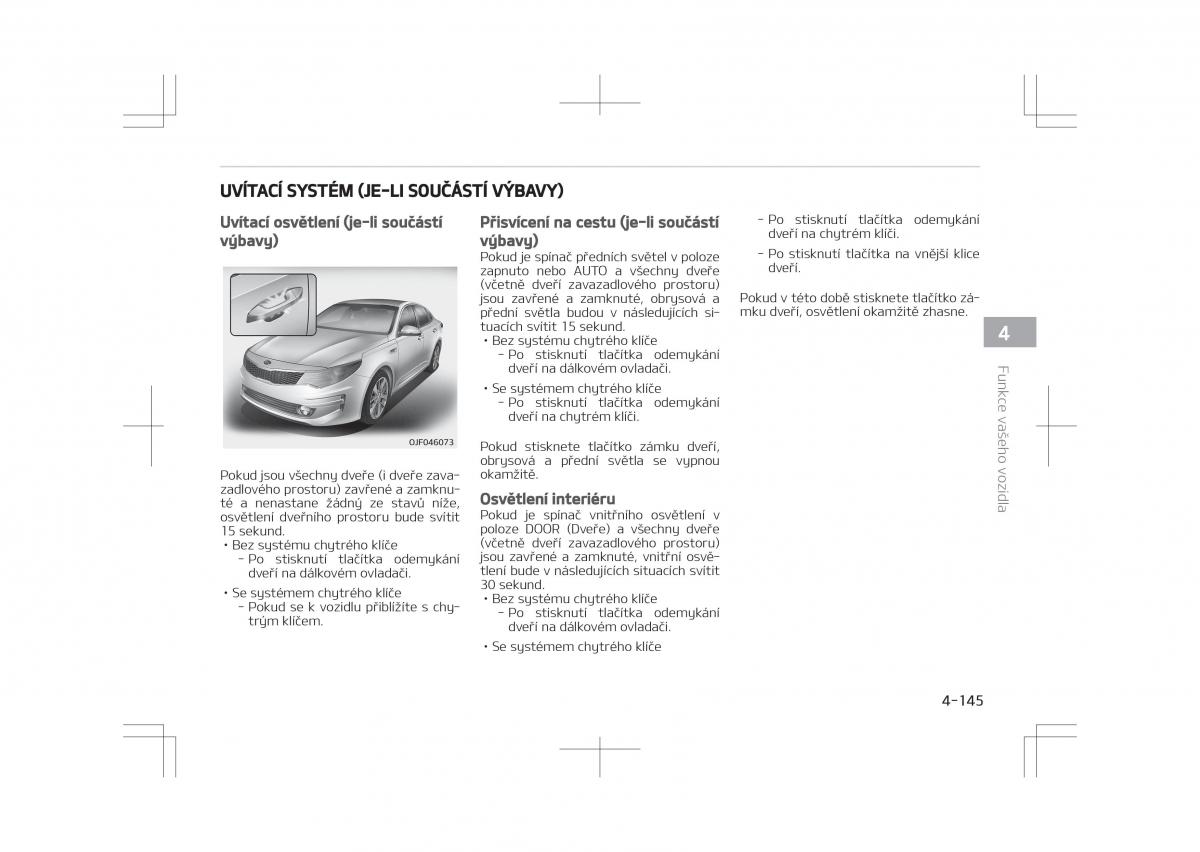 Kia Optima IV 4 navod k obsludze / page 235