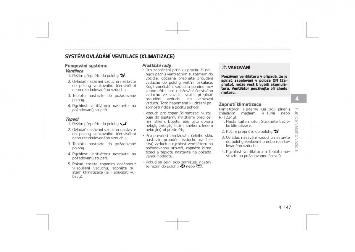 Kia Optima IV 4 navod k obsludze / page 237