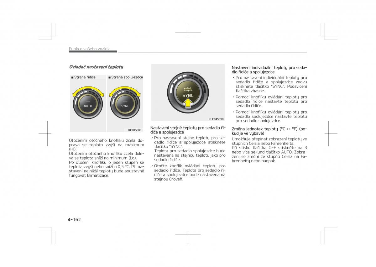 Kia Optima IV 4 navod k obsludze / page 252