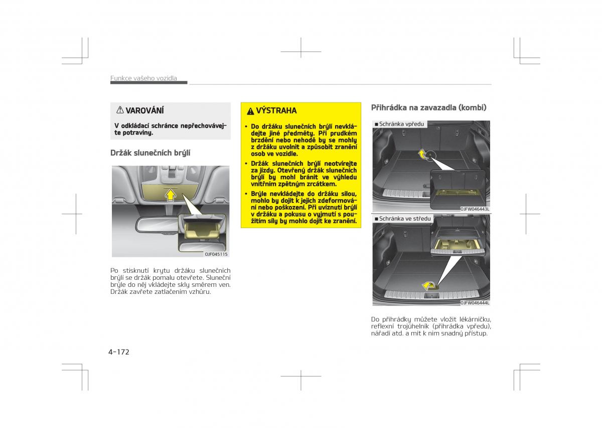 Kia Optima IV 4 navod k obsludze / page 262