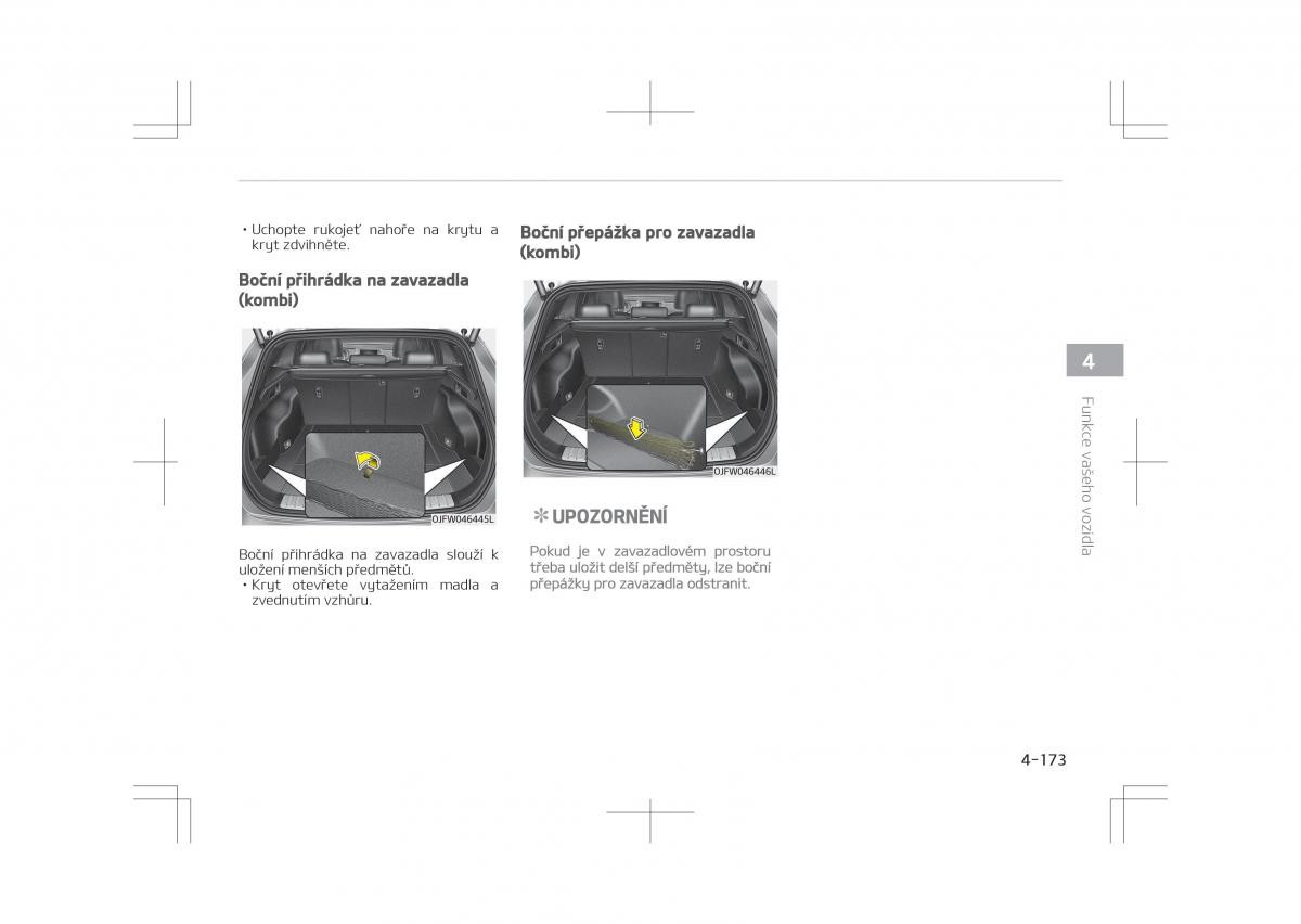 Kia Optima IV 4 navod k obsludze / page 263