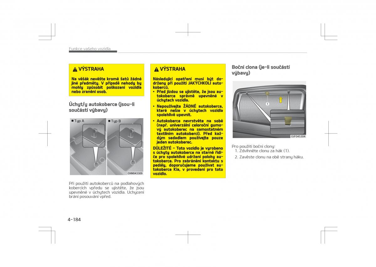 Kia Optima IV 4 navod k obsludze / page 274